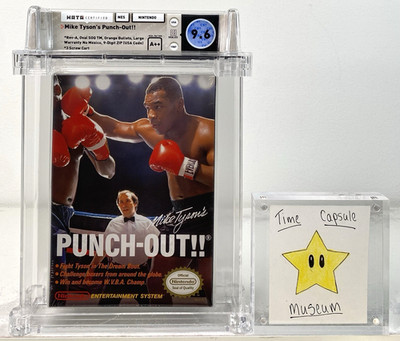 Mike Tyson's Punch-Out!! Boxing Nintendo NES New 1987 Sealed WATA 9.6 A++