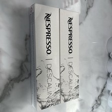 Genuine Nespresso Descaling Kit 2 Pack – Original Coffee Machine Cleaner