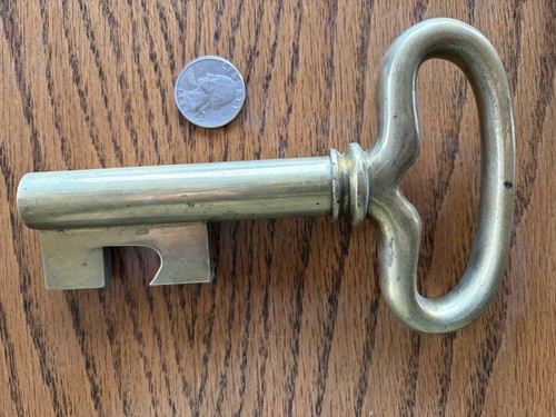 Solid Brass Vintage Skeleton, Key Bottle Opener created By David Aubock