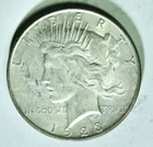 1923-D Peace Dollar – 90% Silver – Free US Shipping
