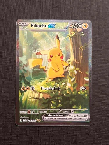 Pikachu ex 276/217 Me: Ascended Heroes Holo
