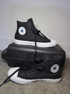 Converse Chuck Taylor All Star TWO II Black Men's Sz 9 RARE