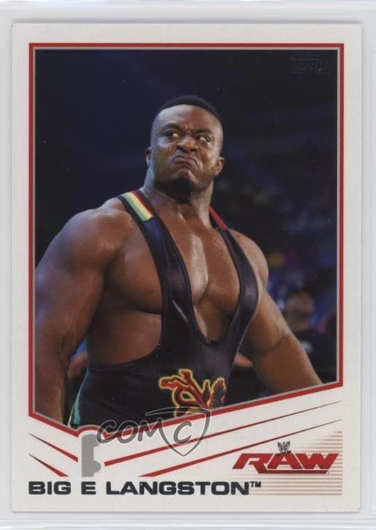 2013 Topps WWE Big E #3 7sw