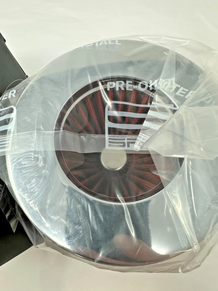 NEW Spectre 8312 Performance Air Filter Red, Pre-Oiled Fast Free Shipping! - Image 3 of 4
