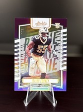 2023 Panini Absolute Purple Spectrum 1/5 Isaiah Foskey Bengals Saints #166