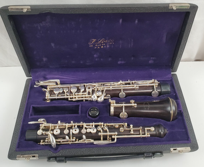 F. LOREE PARIS FULL CONSERVATORY WOOD OBOE AK BORE LEFT HAND F 3RD