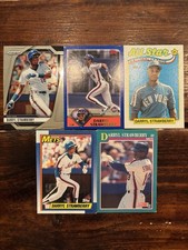 Darryl Strawberry 5 Card LOT! Prizm / Archives / All Star - New York Mets