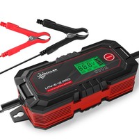 BatterieladegeräT 12V / 6V 4A Lifepo4 LadegeräT Batterie Autobatterie Motorrad