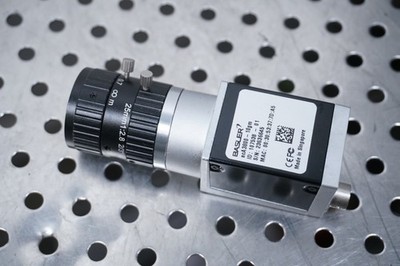 Basler acA3800-10gm GigE Industrial Camera Monochrome CMOS  w/ lens