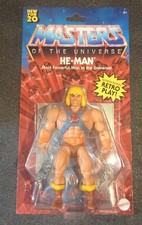 Mattel MASTERS OF THE UNIVERSE HE-MAN ORIGINS ACTION FIGURE W  Comic MOTU