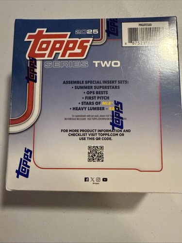 2025 Topps Series Two MLB Baseball Mega Box Brand New Factory Sealed - Picture 12 of 12