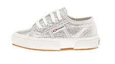 (TG. 22 EU) SUPERGA 2750 LAMEB, Sneaker, Bambine e ragazze, Grigio (Grey Silver