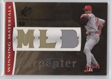 2008 SPx Winning Materials MLB 87/125 Chris Carpenter #WM-CA 0v1