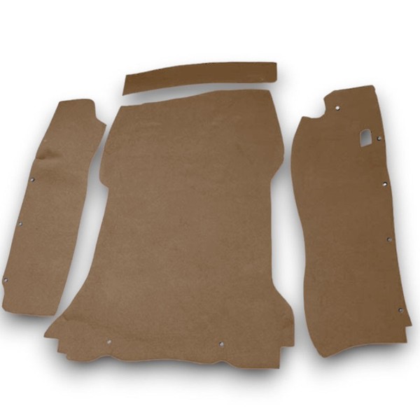 Kofferraumteppichsatz FüR Porsche 911 F-Modell Schlinge Beige-image