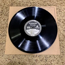 78 RPM Record Edison Never Miss the Sunshine Atlantic Dance Orchestra Rare E