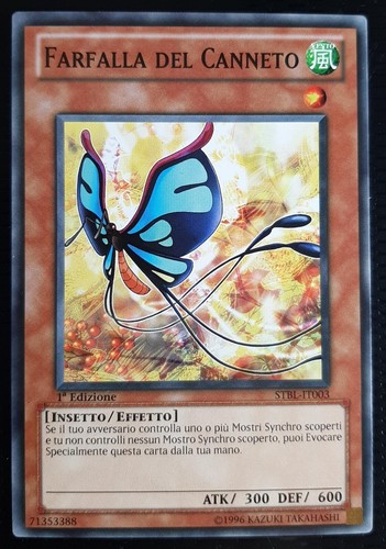 SCHMETTERLING DES KANNETO auf Italienisch STBL-IT003 Gemeinde YUGIOH