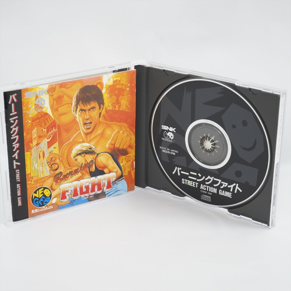 BURNING FIGHT Neo Geo CD 0229 nc | eBay