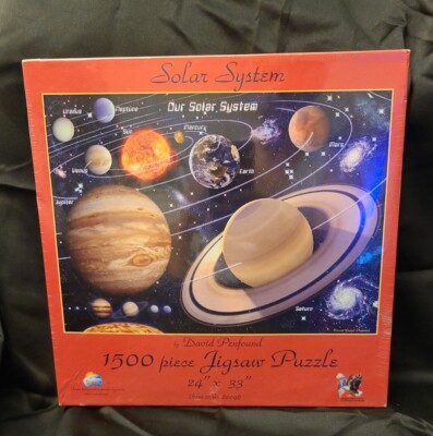 SOLAR SYSTEM 1500 pc Jigsaw Puzzle Brand New Item by Sunsout Inc # 62096