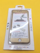                 NEW Gold Phone Case w/ Screen Protector for iPhone 7 Plus