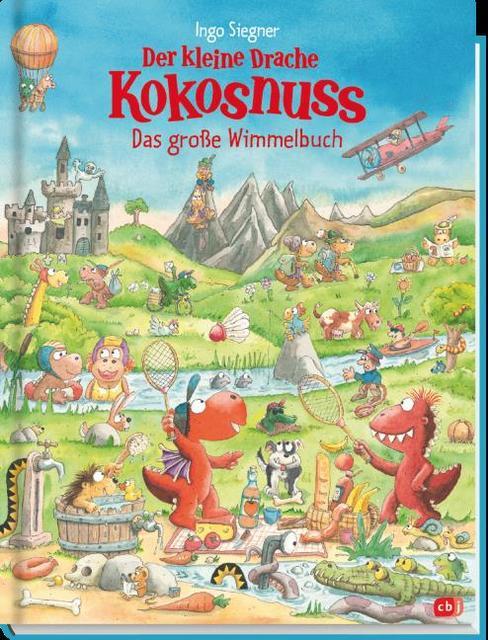 Thumbnail - Ingo Siegner Der Kleine Drache Kokosnuss - Das Große Wimmelbuch
