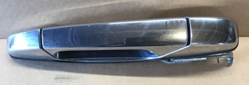 07-14 Cadillac Escalade Right Rear Passenger Outer Door Handle (Chrome) Tested - Picture 1 of 5