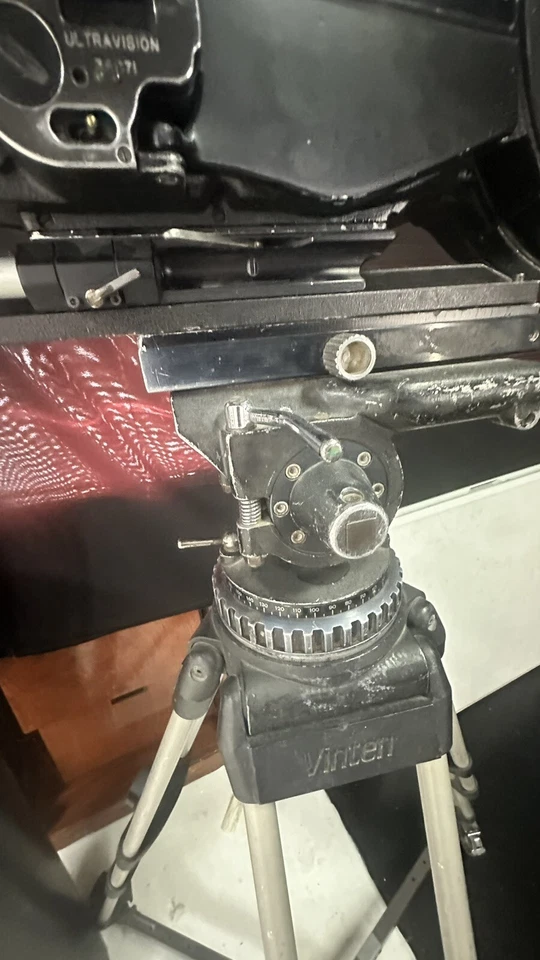 VINTEN TRIPOD & ( Sachtler ) Oscar Heiler Manheim hidro 120 Fluid head - Image 2 of 4