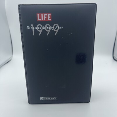 Rare Organizer From The Last Millennium- Life 1999 At A Glance Organizer