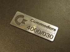 Commodore Amiga 4000/030 Label / Logo / Sticker / Badge 42 x 15 mm 271