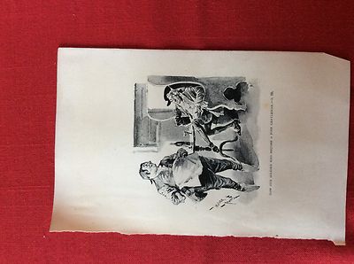 m2y ephemera vintage book plate the sildier was now a fine gentleman paqui 