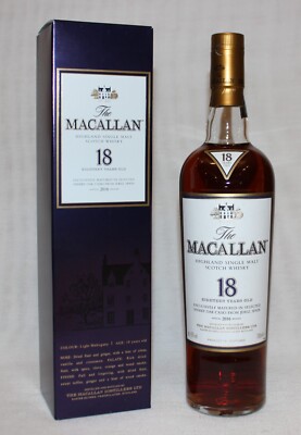 Macallan 18 years old Sherry Oak Cask 2016 Scotch Whisky