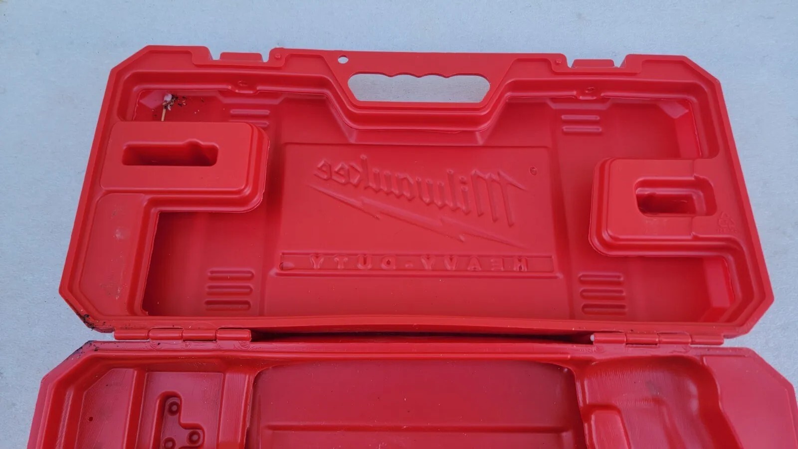 Milwaukee 651931 Sawzall Case Heavy Duty Plastic Carry Tools CASE ONLY