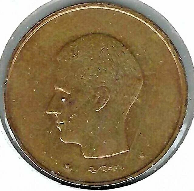 1982 Belgium 20 Francs Nickel Bronze World Coin KM159 Belgique Frank - Image 2 of 2