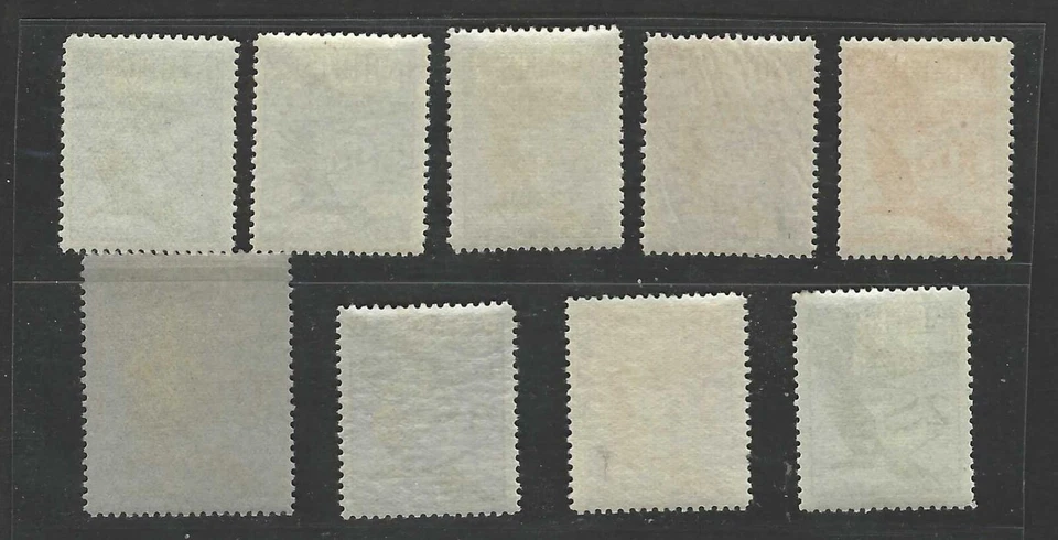 AUSTRIA 1925-30 AIR MAIL SCOTT C23-C31 COMPLETE SET NH EXCEPT 2S LH - Image 2 of 2