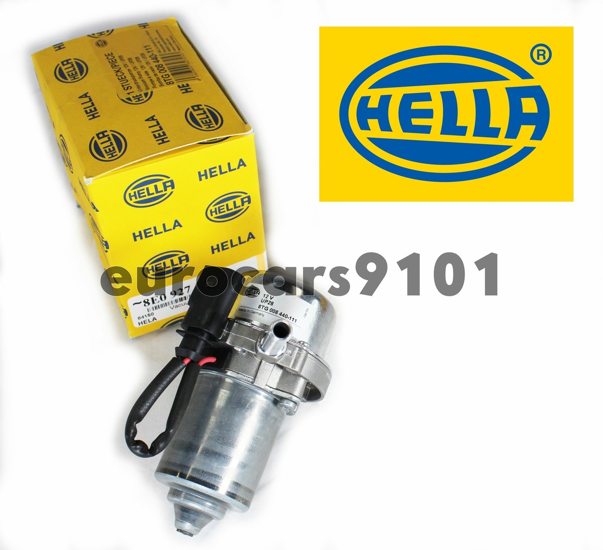 New! Audi Q7 Hella Vacuum Pump 8TG008440-111 8E0927317H | eBay
