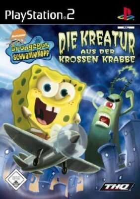 PS2 / Playstation 2 - Spongebob SquarePants - Creature from Krusty Krab nur CD