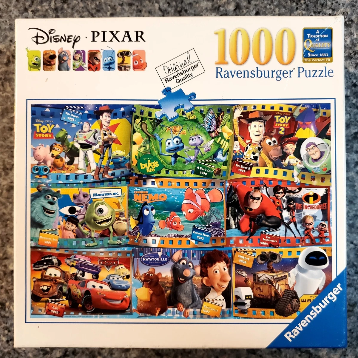 Puzzle Disney Pixar Movies, 1 000 pieces