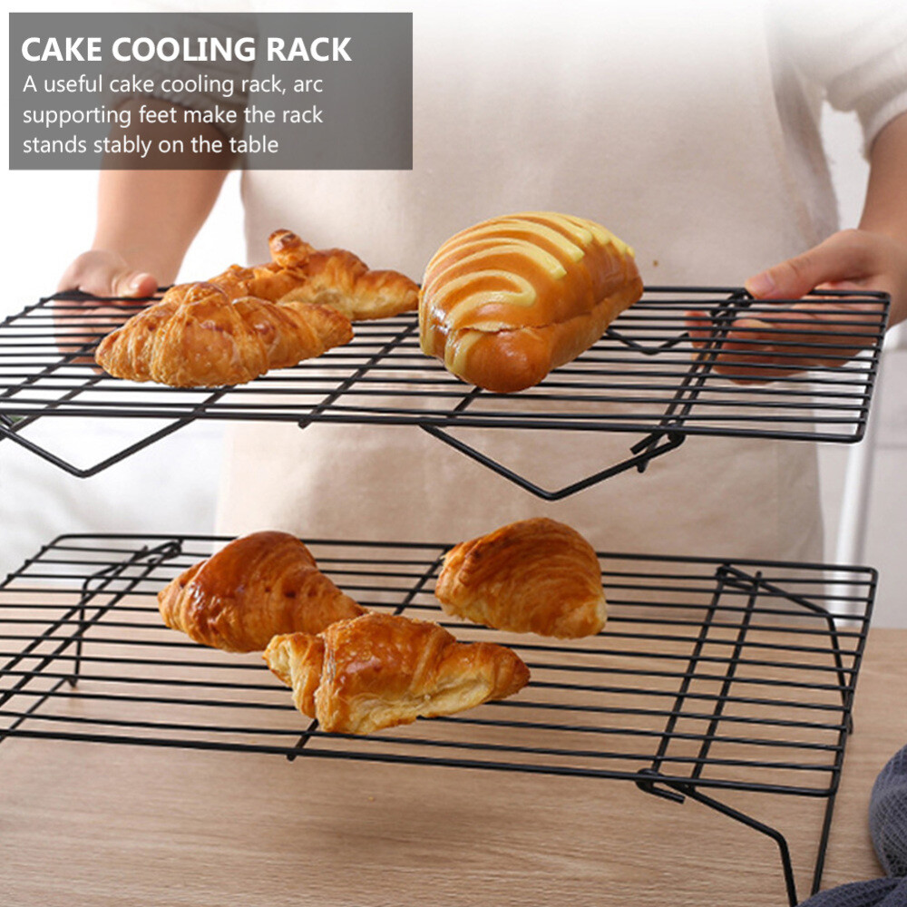 Stainless Steel Cookie Holder Cooling Wire Rack Oven Pan Tray eBay