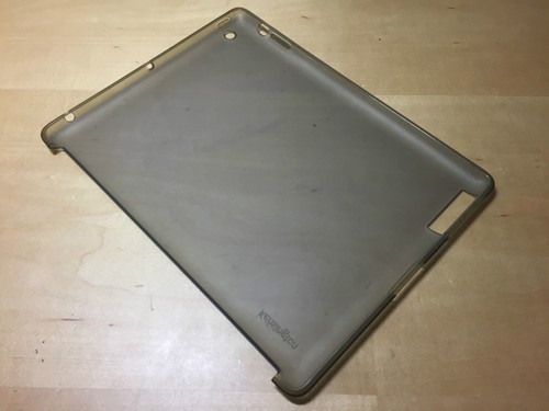 Used - KENSINGTON Rubber Cover Silicone - For iPad 2nd Generation - Grey - 第 1/2 張圖片