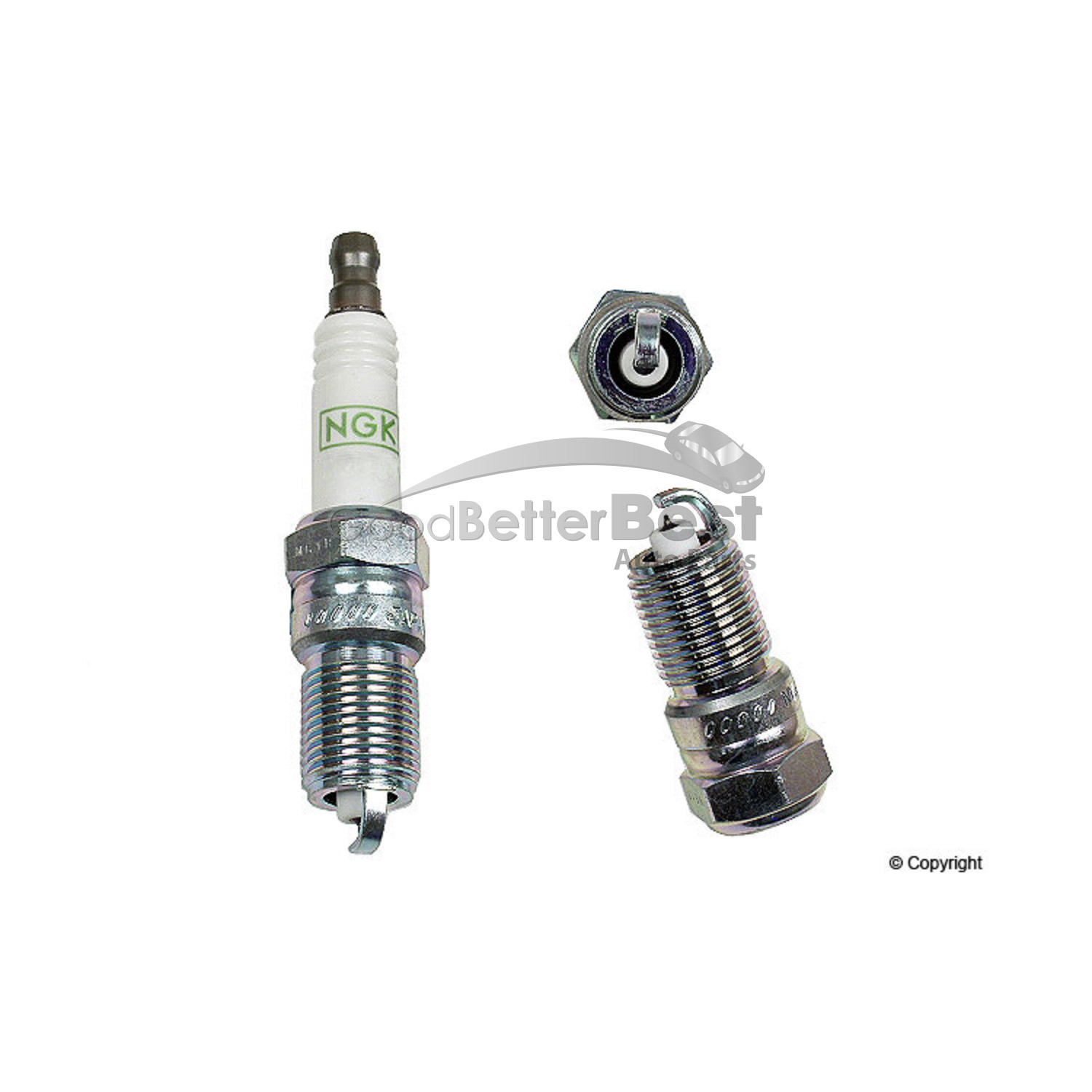 One New NGK G-Power Platinum Spark Plug 3403 TR55GP for Chevrolet  more