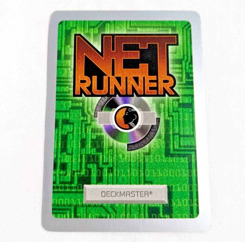 NETRUNNER CCG Classic v2.2 RUNNING INTERFERENCE Prep RARE WotC 1999 EXC - Image 2 of 2