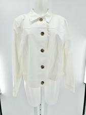 Size 18 Lafayette White Jacket