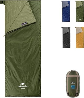 Naturehike Lightweight Sleeping Bag - Compact, Ultralight, Envelope Backpacking
