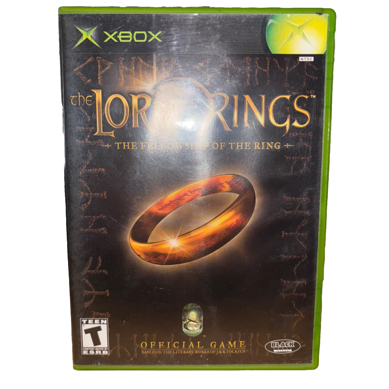 Lord of the Rings The Fellowship of the Ring - Xbox AD Complete CIB - (See Pics)