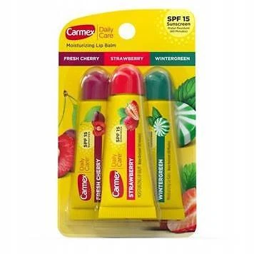 Lippenbalsam Stick Lippenbalsam-Set 3 Stück Carmex 30 g