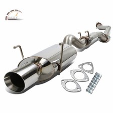 Exhaust Catback System Kit For 2002-2006 Acura Rsx Dc5 Type-s K20 4 Muffler Tip