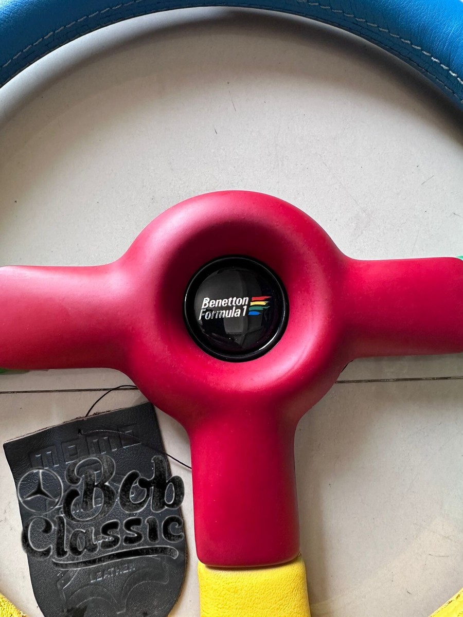 Benetton Formula 1 ステアリング Genuine Vintage MOMO BENETTON FORMULA 1 steering wheel | eBay