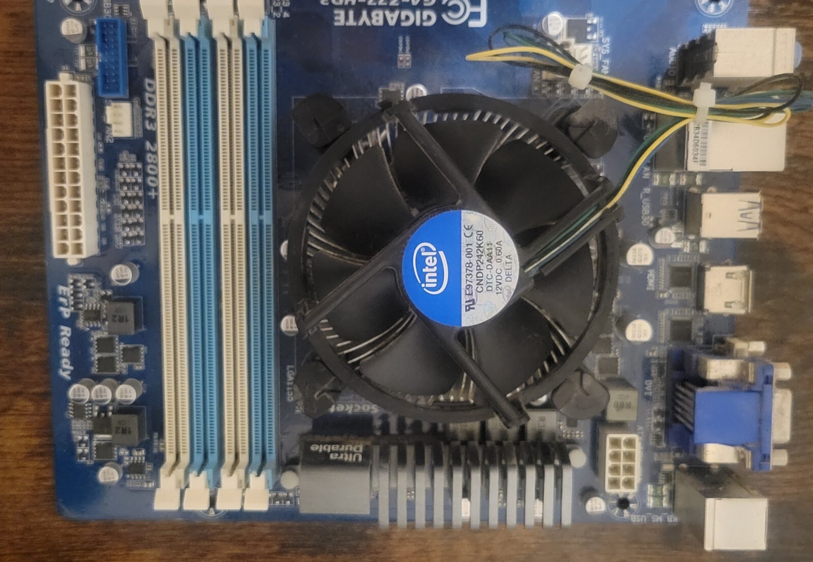 Gigabyte GAZ77HD3 ATX LGA1155 Motherboard W/ Intel Core i73770K 3.5