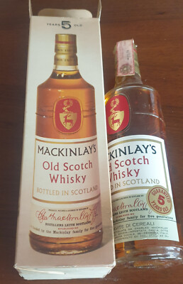 MACKINLAY OLD SCOTCH WHISKY 5年熟成 Mackinlay's Old Scotch 75CL - CLUB MALT
