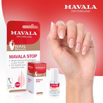 Mavala Stop Deterrent Nail Polish  Nail Care 3 fl. oz-2 Pack
