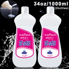 34oz Lubricant Unscented Cum Realistic Semen Lube Couple Water Based Personal